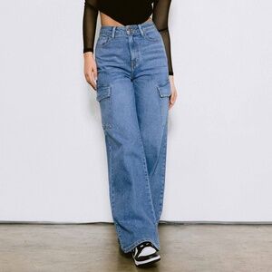 Circo Cargo Wide Leg Jeans